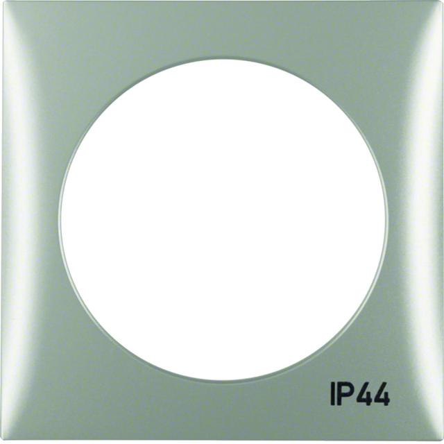 Integro Flow Ramka 1-krotna z nadrukiem IP44 bez uszczelki, chrom lak 918272568 HAGER