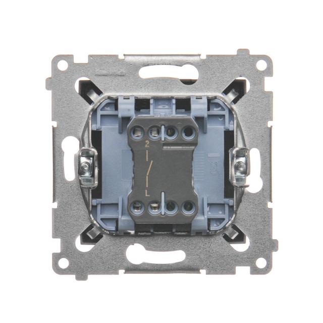 Simon 54 Łącznik pojedynczy jednobiegunowy zaciski śrubowe antracyt DW1A.01/48 KONTAKT