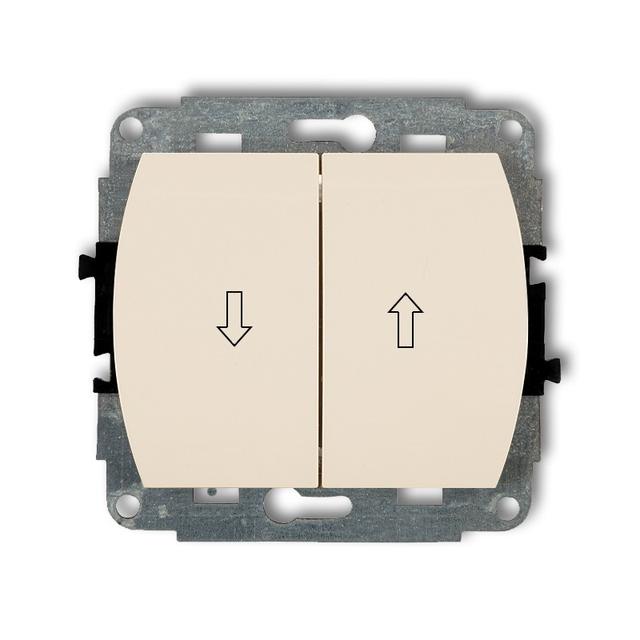 TREND Mechanizm łącznika zwiernego żaluzjowego beżowy