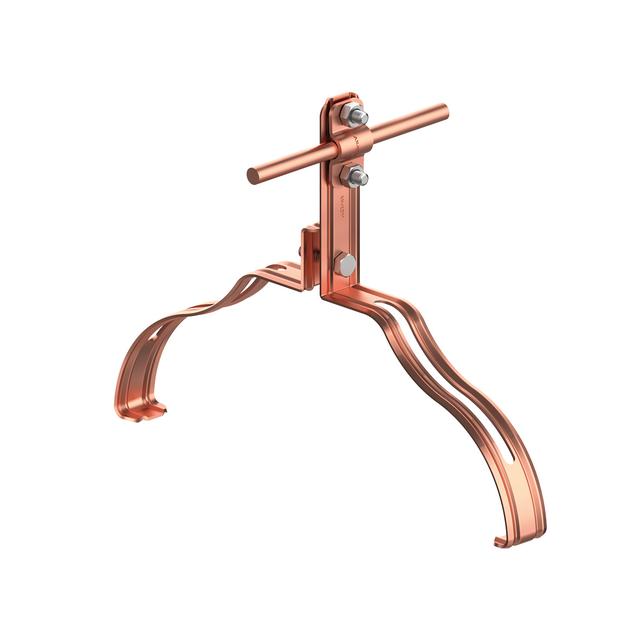 AN-15M/CU/-N Uchwyt gąsior.prof. Z-śruba WZÓR 11 H=10 cm /CU/