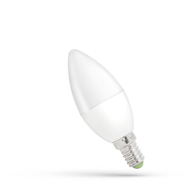 LED ŚWIECOWA E-14 230V 6W CW SPECTRUM