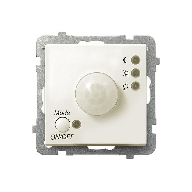 SONATA Elektroniczny czujnik ruchu kolor ecru ŁP-16R/m/27 OSPEL