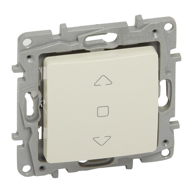 Niloe Przycisk Sterowania Rolet 6A Kremowy 764612 LEGRAND