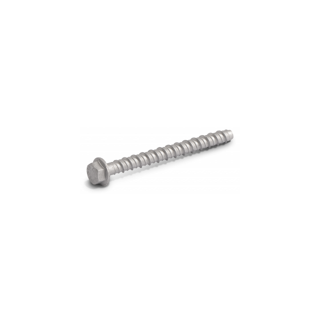 R-LX wkręt do betonu M8 9,9x60 mm łeb heksagonalny z kołnierzem ocynk galwaniczny 100szt. R-LX-08X060-HF-ZP RAWLPLUG
