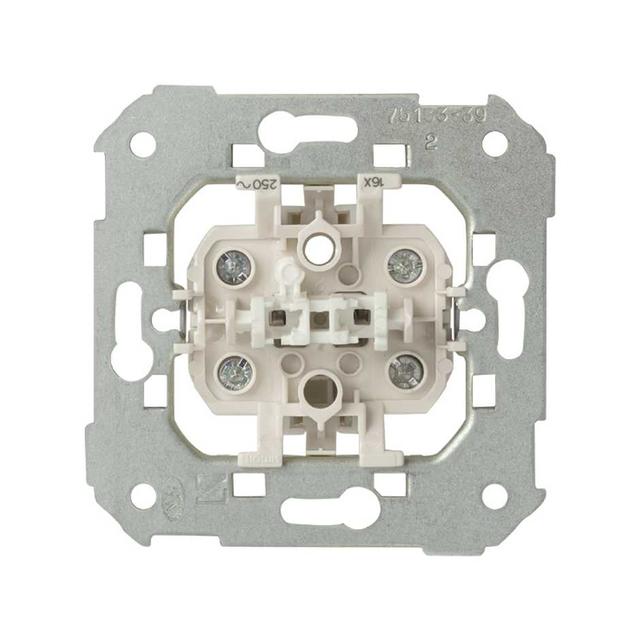 Simon 82 Łącznik dwubiegunowy (mechanizm) 16A 250V śrubowe 75133-39 KONTAKT