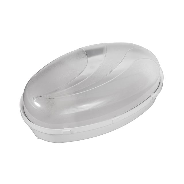 Oprawa oświetleniowa PANDA oval duża biała podstawa, klosz przeźroczysty D.3176 PAWBOL