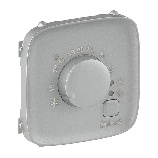 Valena Allure Plakietka Aluminium Termostatu Pokojowego 755317 LEGRAND