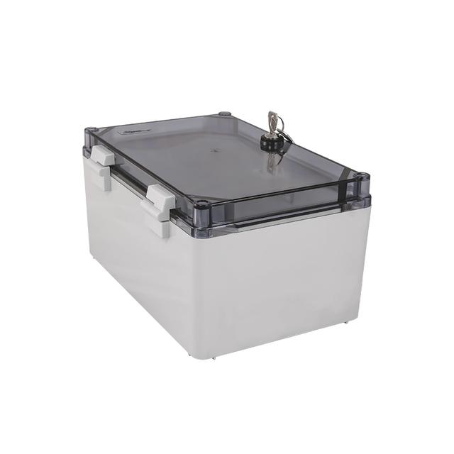 Obudowa 300x200x166mm IP65 z płytą montażową transparentna UNIbox Uni-Mini/T 43.02 OPATÓWEK