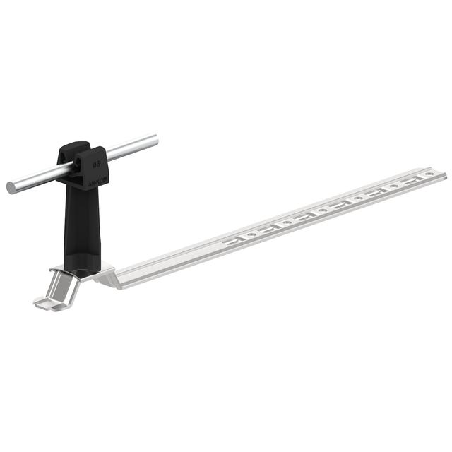 AN-20KP/OH/C-N Uchw.dach.uniw.Z-zatrz. L=42cm,H=7cm /OH/ czarny