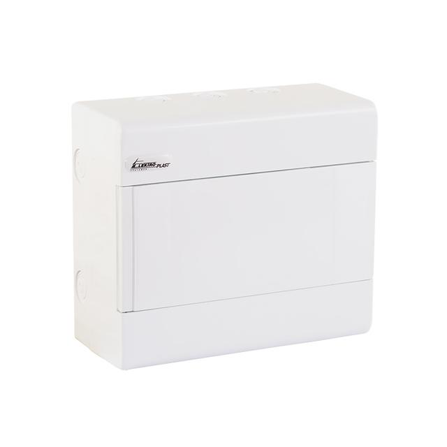 Rozdzielnica natynkowa 1x8 IP40 SRn-8/B (N+PE) 1.12 46357 OPATÓWEK