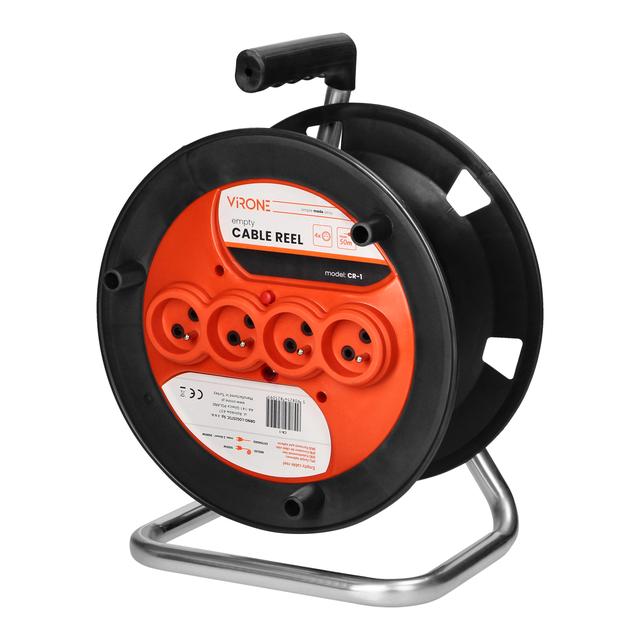 Zwijak bębnowy IP20 4x2P+Z 16A 230V CR-1 ORNO