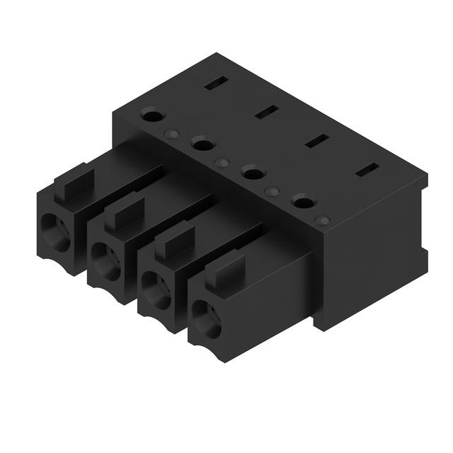 BCL-SMT 3.81/04/90 1.5SN BK BX Wtyki PCB (złącza płyty), 3.81 mm, Liczba biegunów: 4, kąt odejścia: 90° /50szt./ 1974780000 WEIDMÜLLER