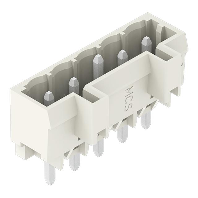 MCS-MIDI Classic wtyk 5-bieg. j-szary raster 5 mm /200szt./ WAGO