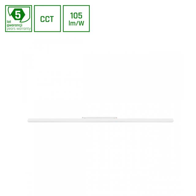 SYSTEM SHIFT CCT- LINE L OPRAWA LINIOWA 902X23X42MM 22W 100ST BIAŁY CCT SWITCH 5 LAT GW.