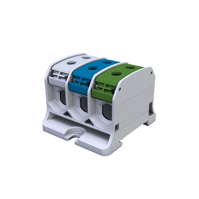 STB 50-3X Złączka szynowa gwintowa Al/Cu 87330 SIMBLOCK sza/nie/zie SIMET
