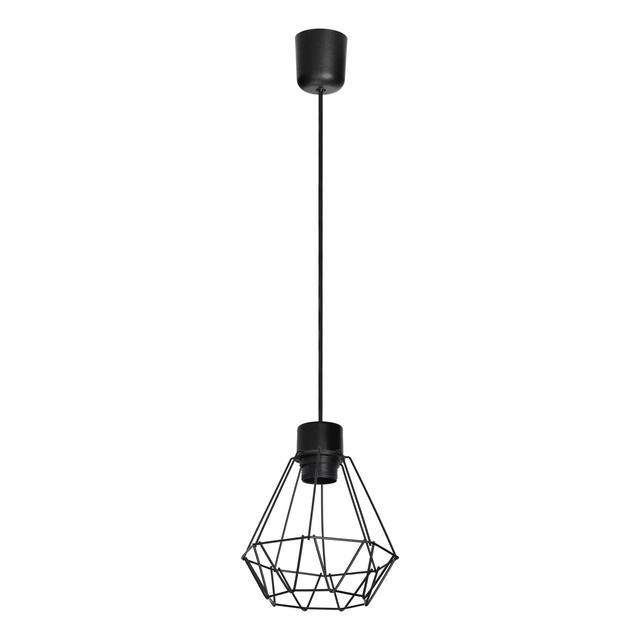 CUBO 1P E27, lampa wisząca, max. 60W, czarna