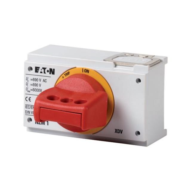 NZM1-XDVR Napęd bezpośredni czerwono-żółty z blokadą 260135 EATON