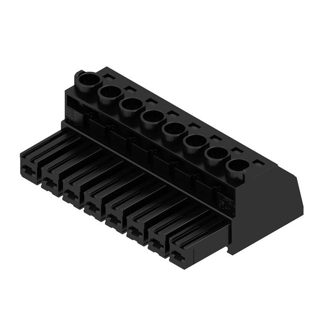 BVZ 7.62HP/08/180 SN BK BX Złącze kablowe do płytek drukowanych /25szt./ WEIDMULLER