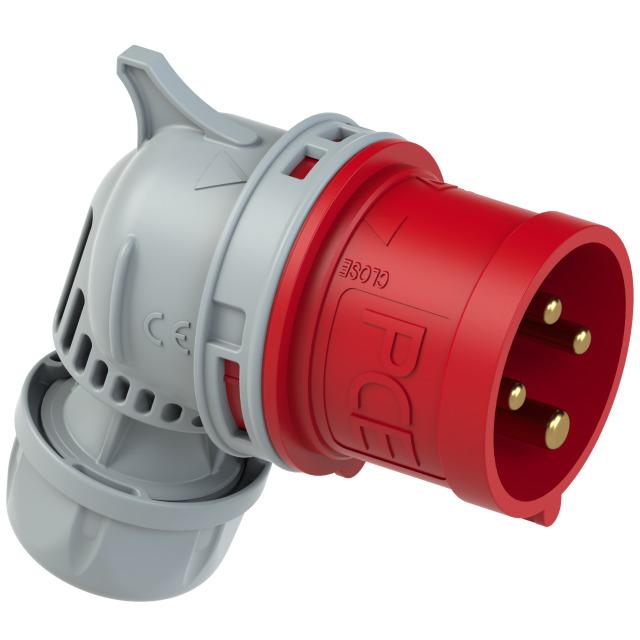 WTYCZKA PRZENOŚNA KĄTOWA   16A 400V 3P+Z TURBO TWIST IP44