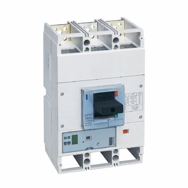 Wyłącznik DPX3 1600 S1 3P 800A 70Ka 422564 LEGRAND