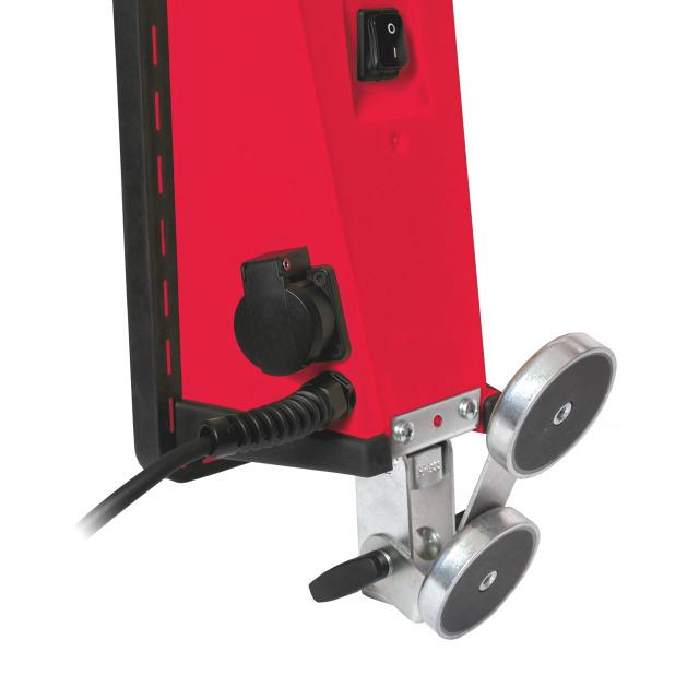 Oświetlenie przemysłowe Uchwyt magnetyczny (2 magnesy) uchylny, szybkie mocowanie KLICK-FIX (PCE min