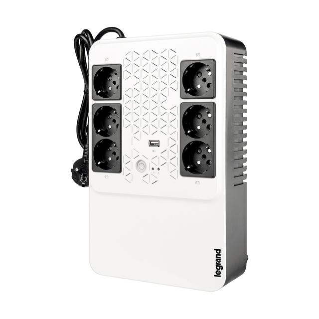 Keor Multiplug UPS 1f Line-Interactive 600VA, Legrand