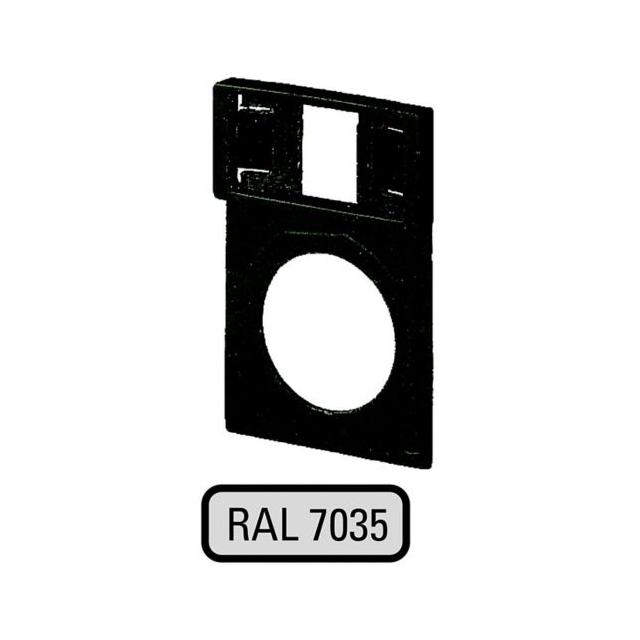 Q25TGR-X RAMKA TABLICZKI JASNOSZARA