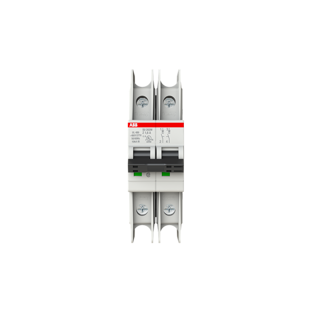 SU202M-Z1.6 Wyłącznik nadprądowy 10kA 2P Z1.6A 2CDS272337R0258 ABB