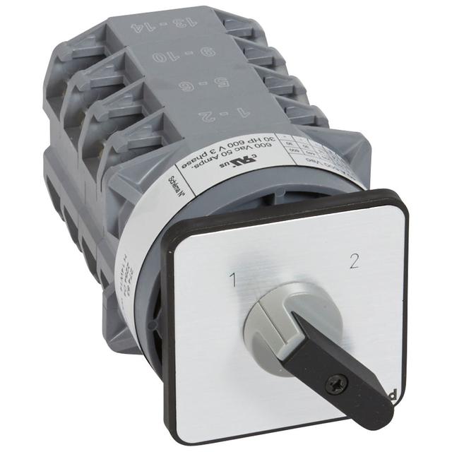 PRZEŁĄCZNIK KRZYWKOWY 1-2 PR40 50 A 4P, Legrand