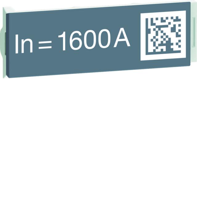 ACB HW1 Wtyczka z oznaczeniem znamionowym wyłącznika 1600A HWW469H HAGER