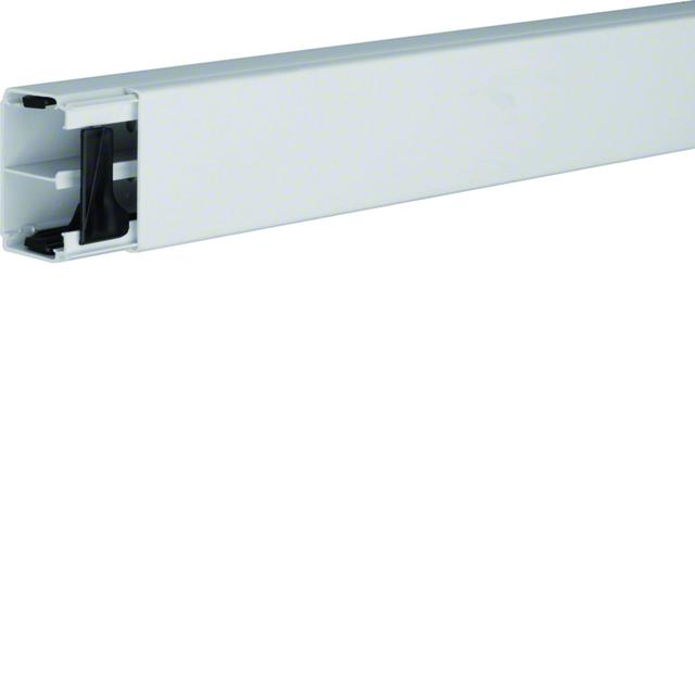 tehalit.LF Kanał elektroinstalacyjny PVC 40x57mm z przegrodą, jasnoszary LF4006107035 HAGER