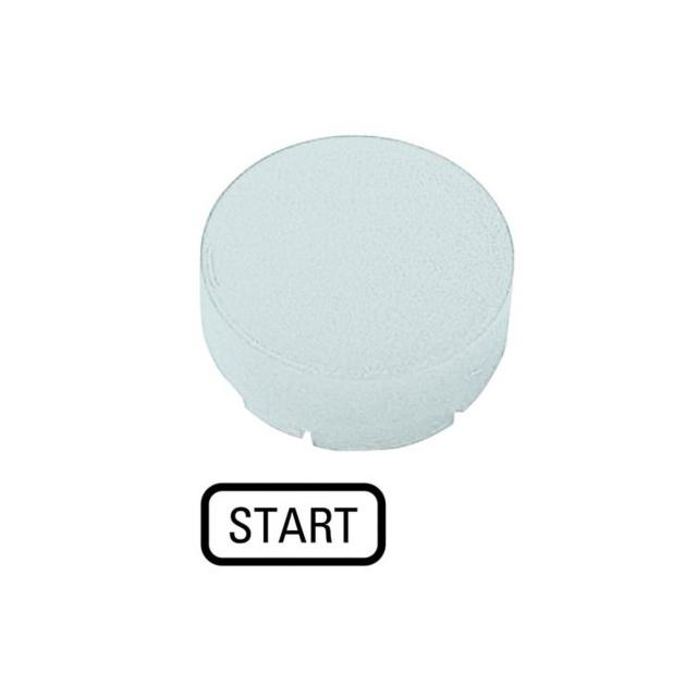 M22-XDLH-W-GB1 Soczewka do przycisku 22mm wystająca biała z opisem /START/ 218372 EATON