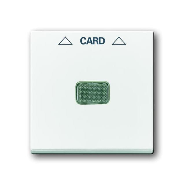 BASIC55 Pokrywa do wyłącznika na kartę Do mechanizmu 2025 U biały alpejski