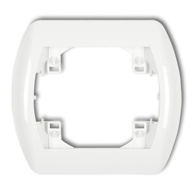 TREND Ramka pozioma pojedyncza biała