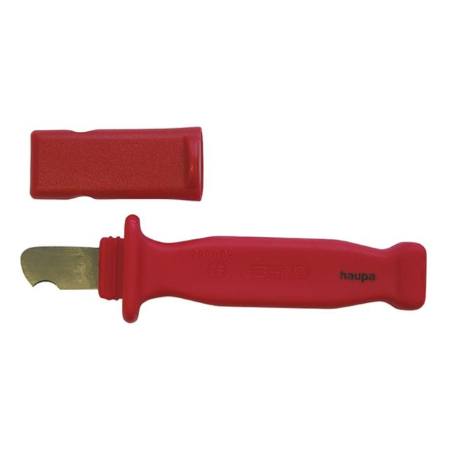 Nóż do przewodów z zakrzywionym ostrzem VDE