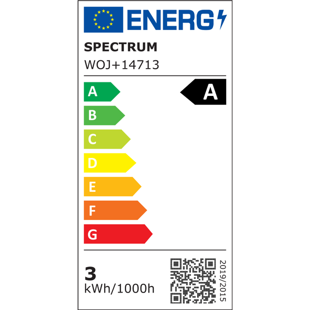 LED GU10 230V 2,5W SMD  A-CLASS WW z soczewką szklana 38st  SPECTRUM