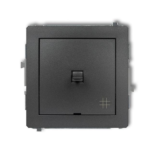 DECO Mechanizm łącznika krzyżowego w stylu amerykańskim grafitowy