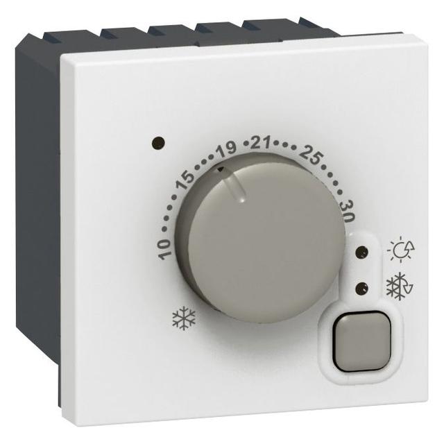 MOSAIC TERMOSTAT ELEKTRONICZNY - 2 MODUŁY BIAŁY 8A/230V~, Legrand