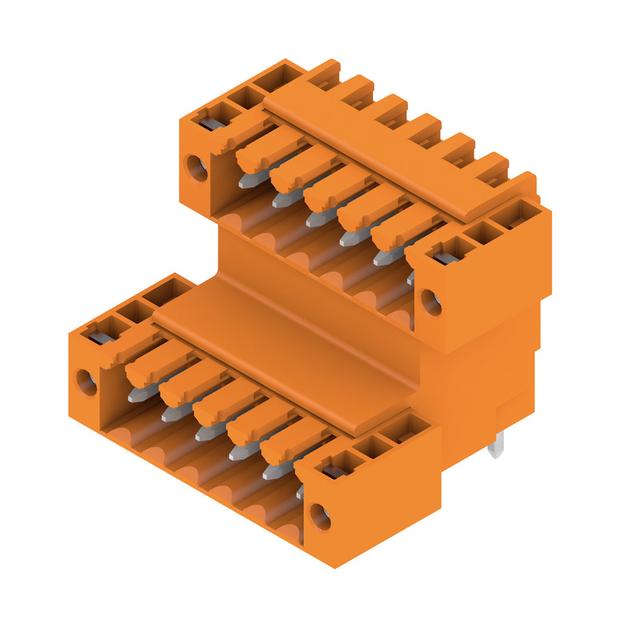 SLD 3.50 V/12/90F 3.2 SN OR BX Wtyki PCB (złącza płyty), 3.50 mm, Liczba biegunów: 12, kąt odejścia: 90° /50szt./ 1642390000 WEIDMÜLLER