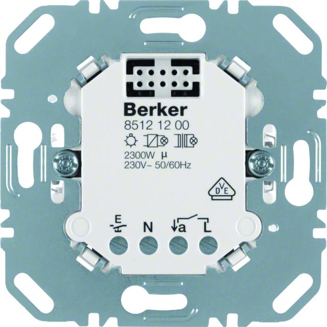 BERKER one.platform Przekaźnikowy sterownik załączający mechanizm 85121200 HAGER