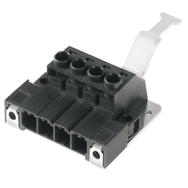SVZ 7.62HP/04/180SH180 SN BK BX Złącze kablowe do płytek drukowanych /25szt./ WEIDMULLER