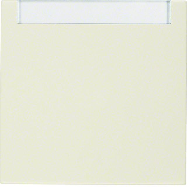 BERKER B.Kwadrat Klawisz pole opisowe do łączników 1-klawiszowych krem 5316268992 HAGER