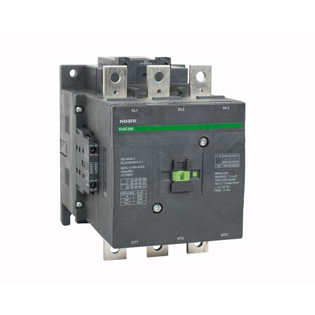 Ex9C500 22 3P 110V AC/DC Stycznik 3P 500A AC-3 110V AC/DC 2NO + 2NC 106306 NOARK