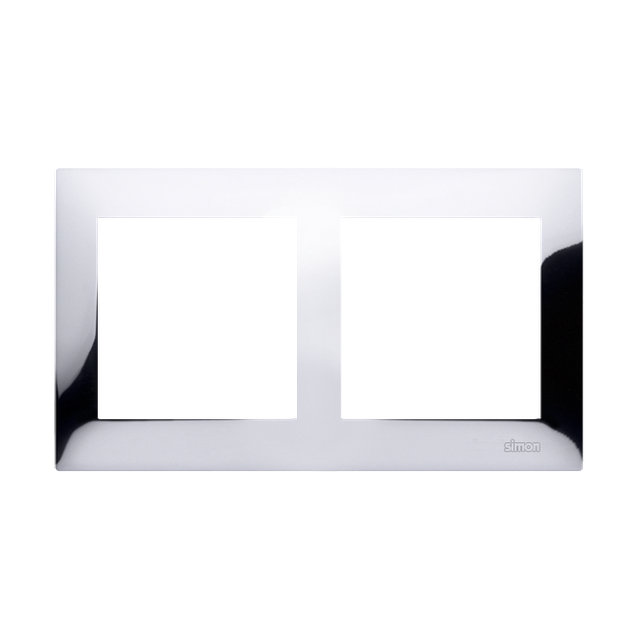 Simon 54 Premium Ramka 2-krotna PREMIUM IP20 / IP44 chrom DR2/63 KONTAKT