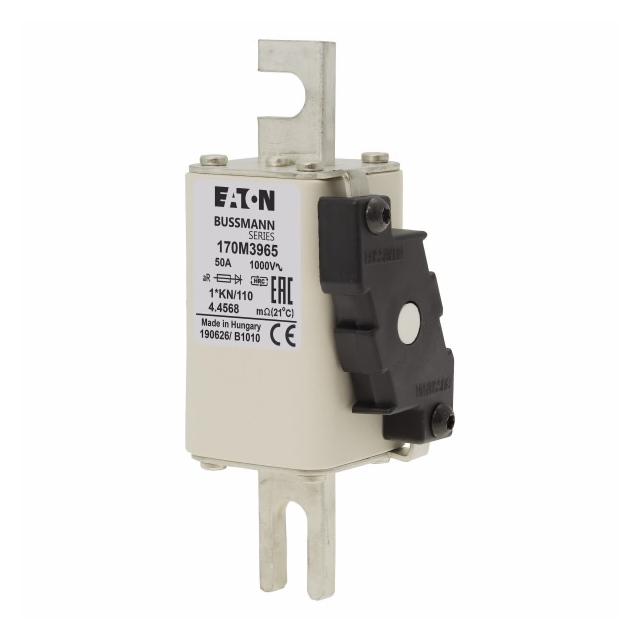 50A 1000V 1*KN/110 aR INDICATOR FUSE Wkładka szybka 50A AC 1000V compact DIN 1 43x61x138 m 170M3965