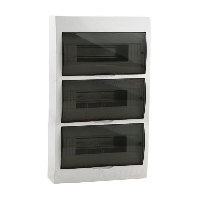 03836; DB312S 3X12P/SMD Rozdzielnica natynkowa z listwami DIN