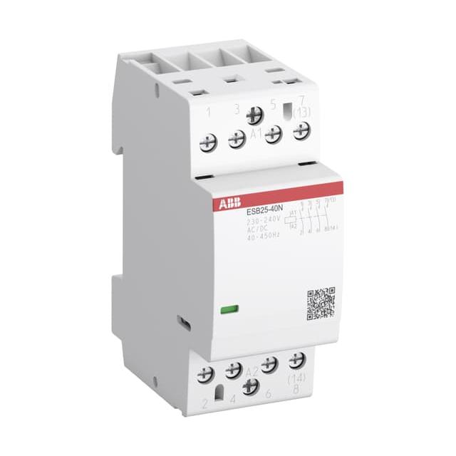 Stycznik ESB25-22N-06, 25A (AC-1/AC-7a), 9A (AC-3), 230V AC/DC, 2NO/2NC