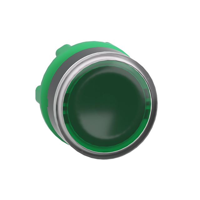 Harmony XB5 Przycisk płaski z mechanizmem push push zielona LED plastikowa ZB5AH033 Schneider
