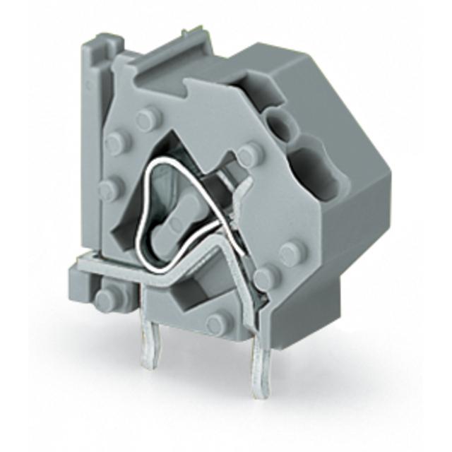 złączka do płytek drukowanych szara raster 10 mm