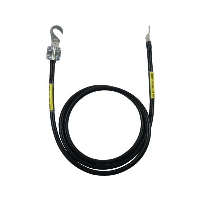 Kabel uziemiający 16 mm2 / dł. 1,5 m (kolor czarny)